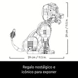 LEGO | Disney El Rey León: Simba Joven Maqueta para Adultos, Regalo para Mujeres y Hombres, Figura de Animal Coleccionable, Actividad Creativa, Decoración para el Hogar y Oficina 43247