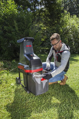 AL-KO Trituradora Easy Crush LH 2810, potencia del motor de 2800 W, máx. 42 mm de grosor de rama, caja de recogida de 48 litros, trituradora silenciosa, embudo grande
