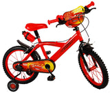 albri Bici Da Bambino Pollici Di Bicicleta de niño de 16 Pulgadas de Cars, Adultos Unisex, roja