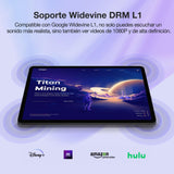 DOOGEE T10 Pro Tablet 10,1 Pulgadas FHD+ con 15GB RAM + 256GB ROM (Ampliable 1TB), Android 14 Tablet, Batería de 8580mAh, Octa-Core con Dual 4G LTE, WiFi 2,4/5G, TÜV-Certificado, 13MP + 8MP, Negro