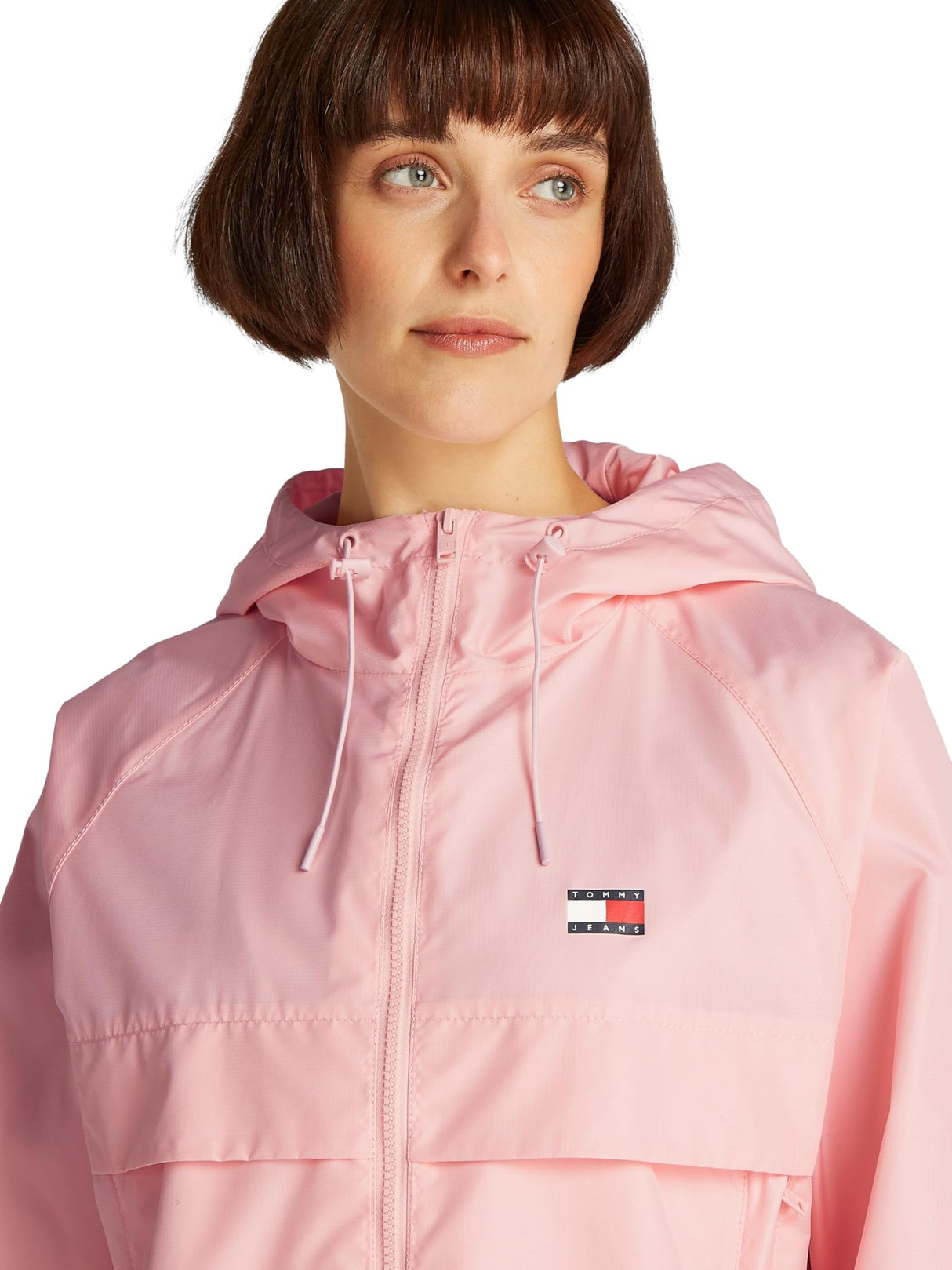 Tommy Jeans Tjw Essential Windbreaker Ext Dw0Dw20672, Mujer, Pink (Precious Pink), S