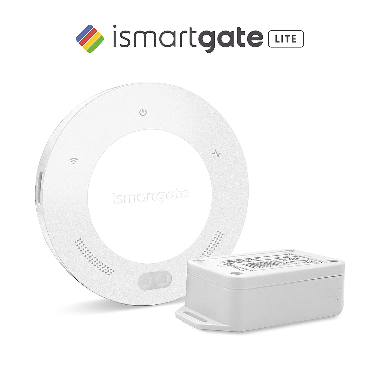 ismartgate LITE garaje: dispositivo Wi-Fi para controlar y controlar tu garaje a distancia. Compatible con Apple HomeKit (Siri), Google Assistant, Amazon Echo (Alexa) e iFTTT.