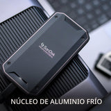 SanDisk SSD Profesional de 4 TB PRO-G40 hasta 3000 MB/s, Unidad Externa de Estado sólido, Thunderbolt 3 (40 Gbps), USB-C (10 Gbps) Ultra Resistente IP68 Resistente al Polvo y al Agua