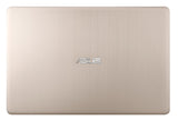 ASUS S510UA-BR277T - Ordenador portátil de 15.6" (Intel Core i5-7200U, 8 GB de RAM, SSD de 512 GB, Intel HD Graphics 620, Windows 10 Original), Metal Oro - Teclado QWERTY Español