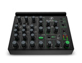 MACKIE MobileMix mezclador de 8 canales alimentado por USB para producción audiovisual, sonido en directo y streaming con instrumentos, micrófonos y Bluetooth
