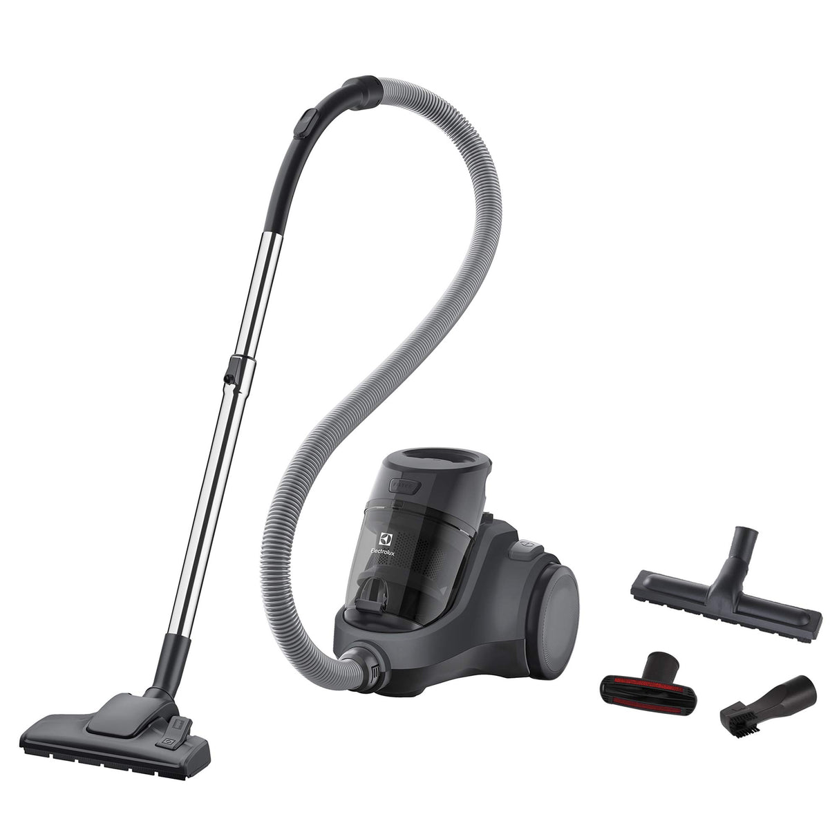 Electrolux EC41-4T Ease C4 Aspirador sin Bolsa, Metal, Negra