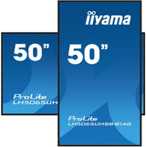 iiyama LCD de 50 Pulgadas 3840X2160 9.5MS LH5041UHS-B2AG 5000:1 HDMI VGA