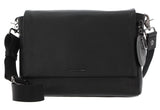 Mandarina Duck - Bolso bandolera negro (negro) Mellow Leather P10fzt39 30 x 24,5 x 8,5 cm (largo x alto x ancho)
