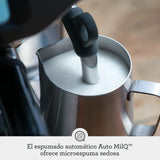 Sage - The Barista Touch - Cafetera Profesional con Pantalla Táctil, Molinillo Incorporado y Espumador de Leche, Acero Inoxidable Negro