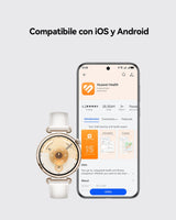 HUAWEI Watch GT 6 46mm GPS Smartwatch, 1.47''AMOLED Pantalla Táctil, hasta 21 Días de Autonomía, Ciclismo, 100+Modos Deportivos, Compatible con iOS Android, NFC, Monitoreo de Salud, Gris