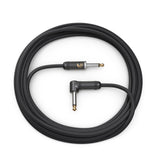 D'Addario Cable de guitarra – Cable de guitarra – 1/4 pulgadas macho a 1/4 pulgadas macho – American Stage Instrument Cable – recto a ángulo recto, 30 pies