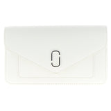 MARC JACOBS The Longshot Chain Wallet, Mujer, Color Blanco, One Size