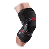 McDavid MD4200 Bio-logix-Rodillera, Unisex Adulto, Negro, Large (Right)