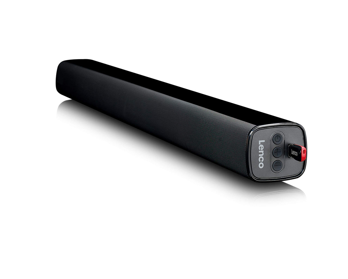 Lenco SB-080BK Barra de Sonido Bluetooth, 80W, USB, Mando a Distancia