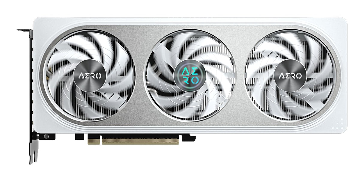 Gigabyte GeForce RTX 5060 Aero OC 8G Tarjeta Gráfica - 8GB GDDR7, 128bit, PCI-E 5.0, 2595 MHz Frecuencia del núcleo, 3 x DisplayPort, 1 x HDMI, GV-N5060AERO OC-8GD