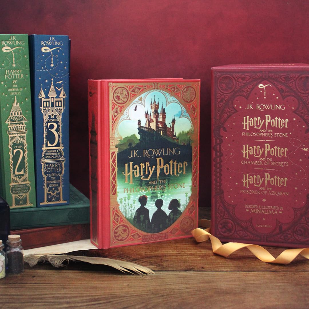Harry Potter 1-3 Box Set: MinaLima Edition (Harry Potter (english), 1)