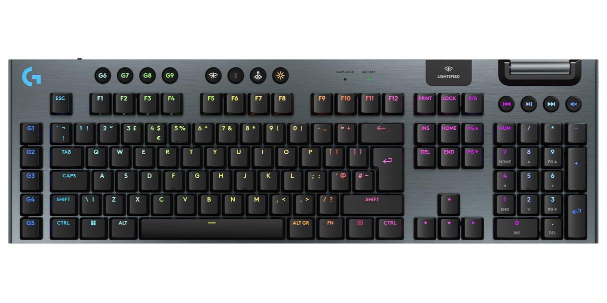G915 X Lightspeed TKL Low-Profile Wireless Gaming Keyboard - FRA AZERTY-Layout