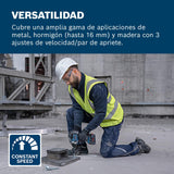 Bosch Professional 18V System atornillador de impacto a batería GDS 18V-750 C (incl. 2 baterías de 5,0 Ah, cargador GAL 18V-40, L-BOXX)