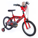 Huffy Bicicletta Pollici Bicicleta de 16 Pulgadas Disney Cars Luxury, Unisex-Baby, Rojo