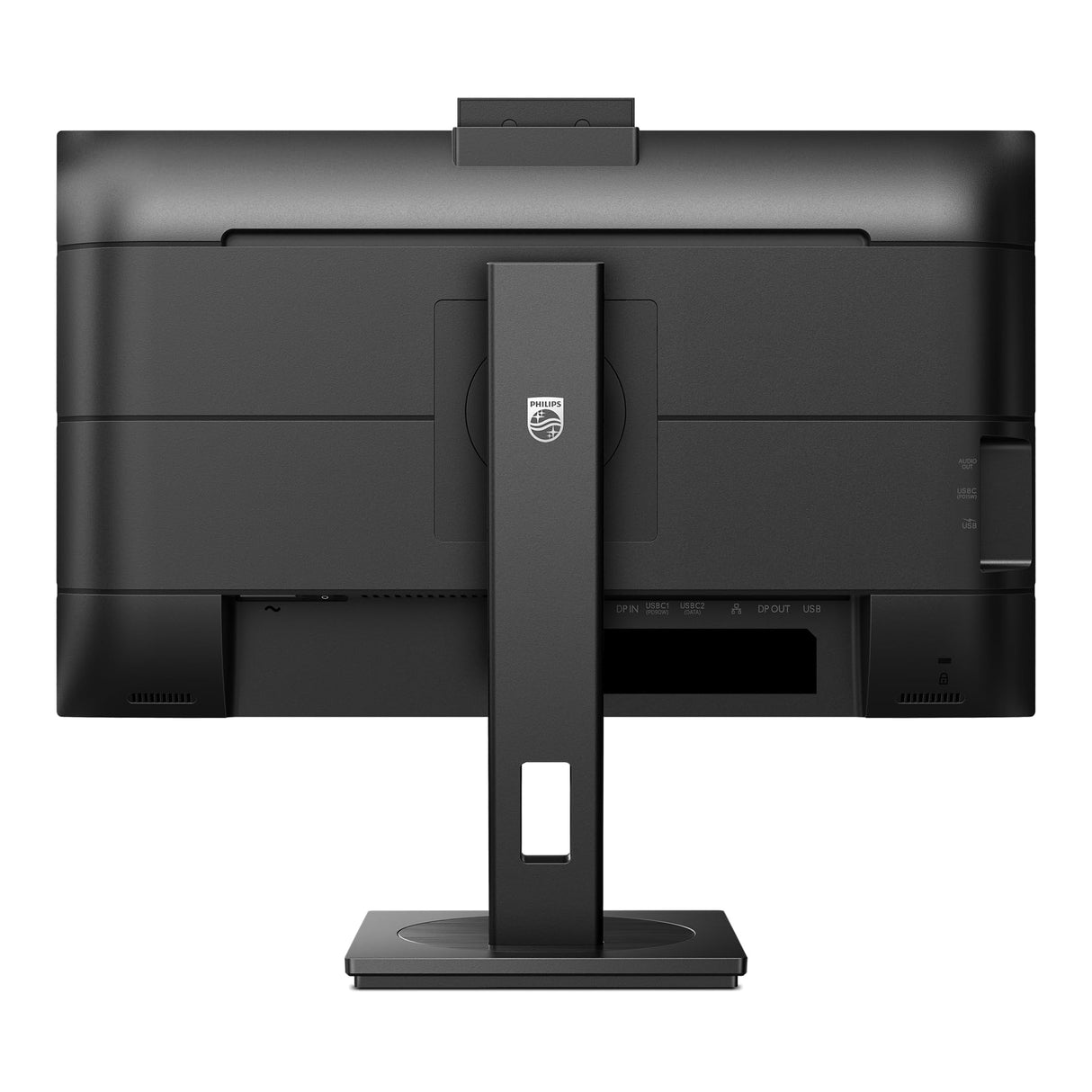 Philips 24B1U5301H Monitor 24 Pulgadas FHD, 75Hz, IPS, 4 ms GtG, Altura Ajustable, Altavoces (1920x1080, 1x HDMI 1.4, 1x DP 1.4, USB-Hub, USB-C), Negro