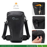 Lowepro ProTactic TLZ 75 Pro AW III Toploader Camera Bag, Camera Case for DSLR, Mirrorless, Volume 6L,Dim: 37x14x16cm for Cameras w/Lens Attached, Modular Shoulder Bag, for Photographer/Videographer