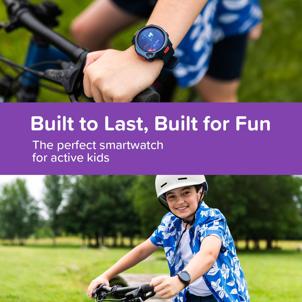 myFirst Fone R2- Smartwatch para niños (EU) con eSIM, AMOLED, cámara 5 MP Gran Angular, GPS y Control Parental - con conexión Circle. A Partir de 5 años (Color Chocolate Blanco)