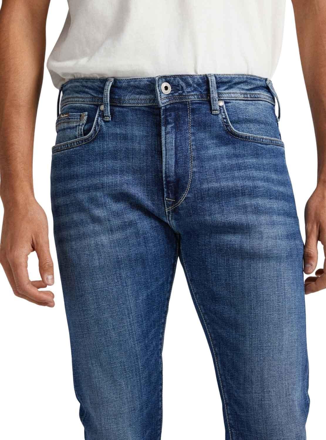 Pepe Jeans Stanley Jeans, Blue (Denim-HS6), 34W / 34L Hombre