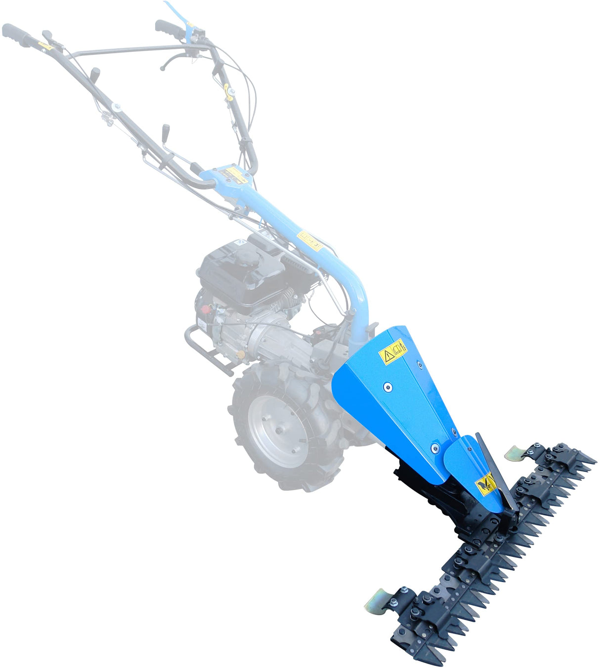 Güde 95181 GBM 970 - Cortapelos (970 mm de ancho de corte, 20-60 mm, ajuste de altura de corte para superficies de más de 2.000 m²), 152 x 98 x 151 cm