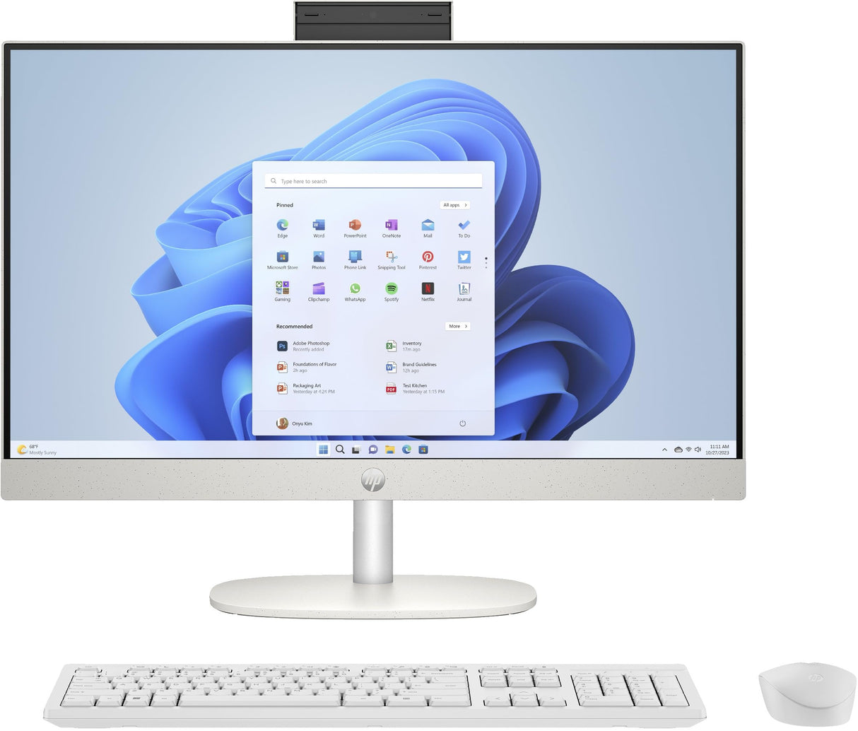 HP PC All in One 24-CR0066NS Intel Core i5-1335U/ 8GB/ 512GB SSD/ 23.8 Táctil/ Win11 Marca