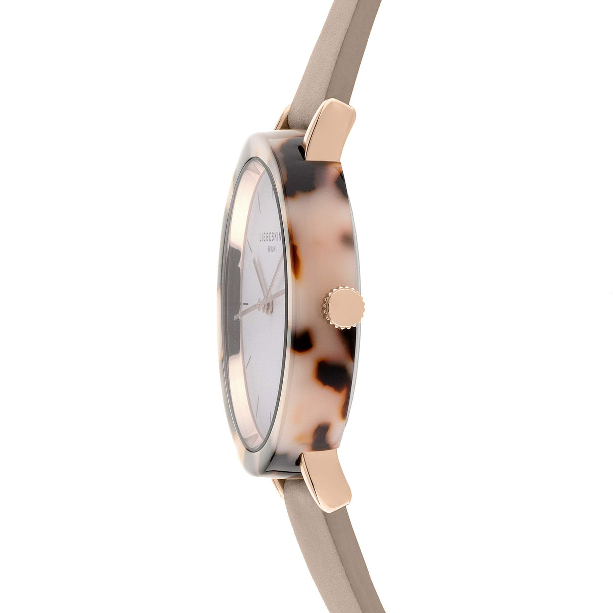 Liebeskind LT-0183-LQ, Reloj Mujeres, Beige, 37 mm