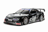 Tamiya 58701 1:10 Opel Calibra V6 Cliff (TT-01E) - Coche teledirigido, vehículo RC, modelismo, Kit para Montar, Hobby, Manualidades, Multicolor