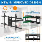 Mount-It! - Soporte de TV Brazo Largo, Movimiento Completo, articulado Extensible 1 m, para televisores 42, 47, 50, 55, 60, 65, 70, 75 y 80 Pulgadas, Compatible con VESA 800 x 400 mm, soporta hasta