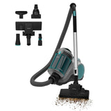 Cecotec Aspiradora de Trineo con o sin Bolsa Conga Rockstar Cyclonic Powerbag. 900W, Succión Potente de 175AW y 20Kpa, Depósito 2L, Fácil de Vaciar e Higiénico, Radio de Acción 10m, 4 Accesorios