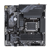 GIGABYTE B760M Gaming X AX Placa Base - Compatible con procesadores Intel Core 14ª generación, VRM de 8+1+1 Fases, hasta 7600 MHz DDR5, 2xPCIe 4.0 M.2, Wi-Fi 6E, LAN 2.5GbE, USB 3.2 Gen 2