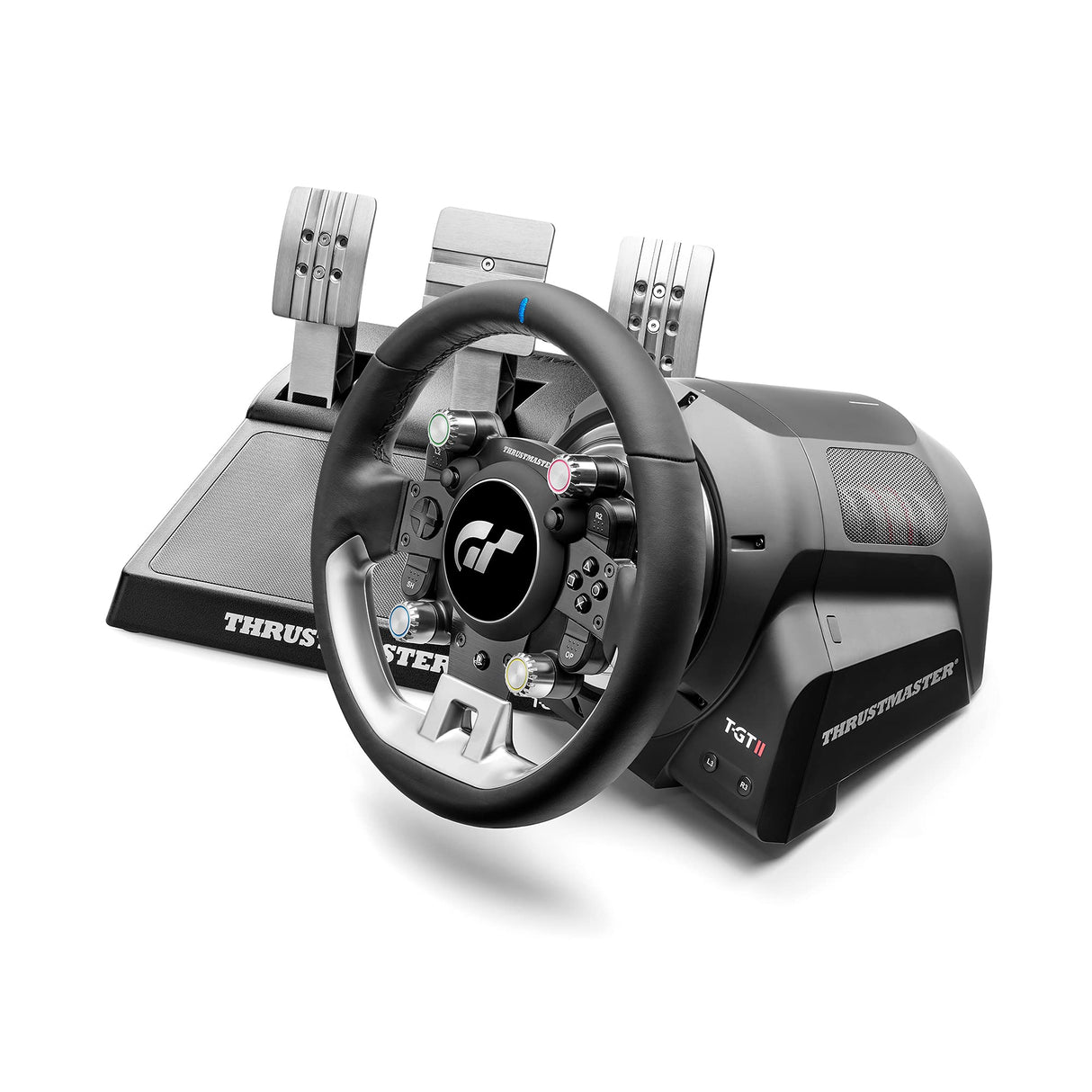 Thrustmaster T-GT II Volante de Carreras con Juego de 3 Pedales y Force Feedbackorce Feedback - PlayStation 5, PlayStation 4, PC