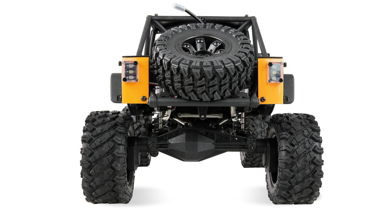 Amewi Hyper Go SC+ Scale Crawler Pro Version brushless FOC 1:12 RTR Amarillo RC teledirigido
