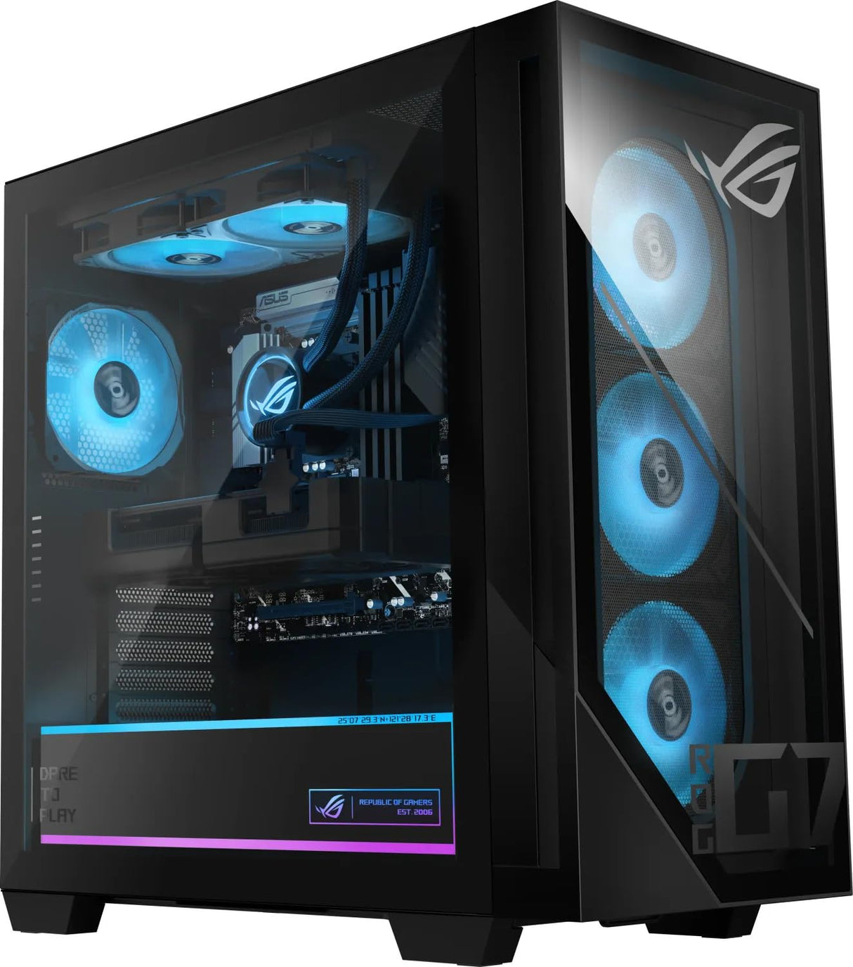 ASUS ROG G700 GM700TZ-R9800X033W - AMD Ryzen 7 9800X3D 32 GB de RAM, SSD de 2 TB, NVIDIA RTX 5080, W11H