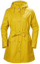 Helly Hansen W Kirkwall II Raincoat Jacket, Mujer, Amarillo Esencial, L