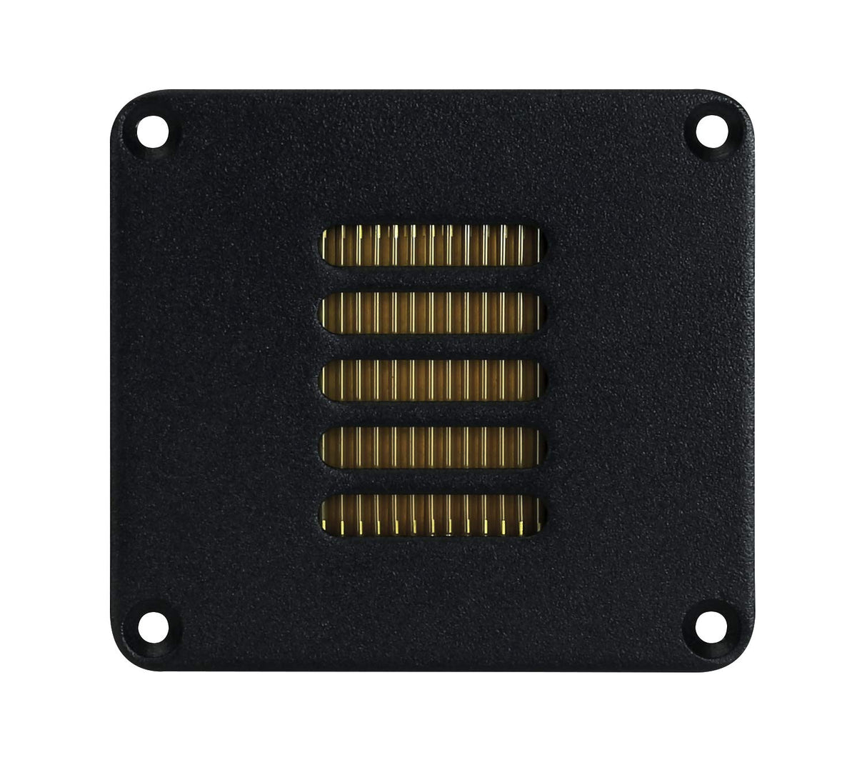 Dynavox AMT-2 Air Motion Transformer, Tweeter de Gama Alta con pequeñas Dimensiones de Montaje, Panel Frontal de Aluminio Negro