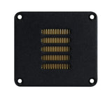 Dynavox AMT-2 Air Motion Transformer, Tweeter de Gama Alta con pequeñas Dimensiones de Montaje, Panel Frontal de Aluminio Negro