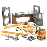 Mega Halo Avalancha en la Torre Traxus Bloques de construcción con Figuras y Accesorios, Juguete +8 años (Mattel HNC59)