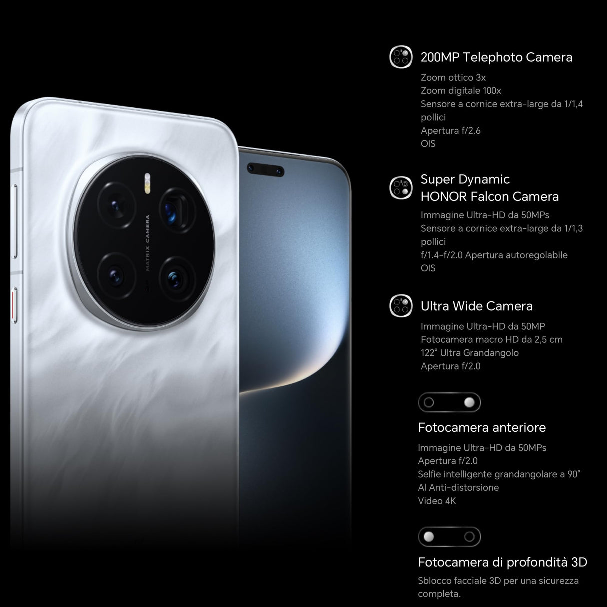 HONOR Magic7 Pro 5G 12GB/512GB 6.8" OLED Snapdragon 8 Elite 5270mAh Negro