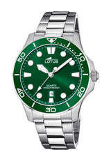 Lotus Reloj Hombre 18759/2 Excellent Caja de Acero Inoxidable 316l Plateado Correa de Acero Inoxidable 316l Plateado