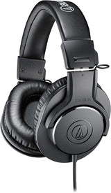 Audio-Technica ATH-M20X Auriculares Auriculares Profesionales de Monitoraje Negro
