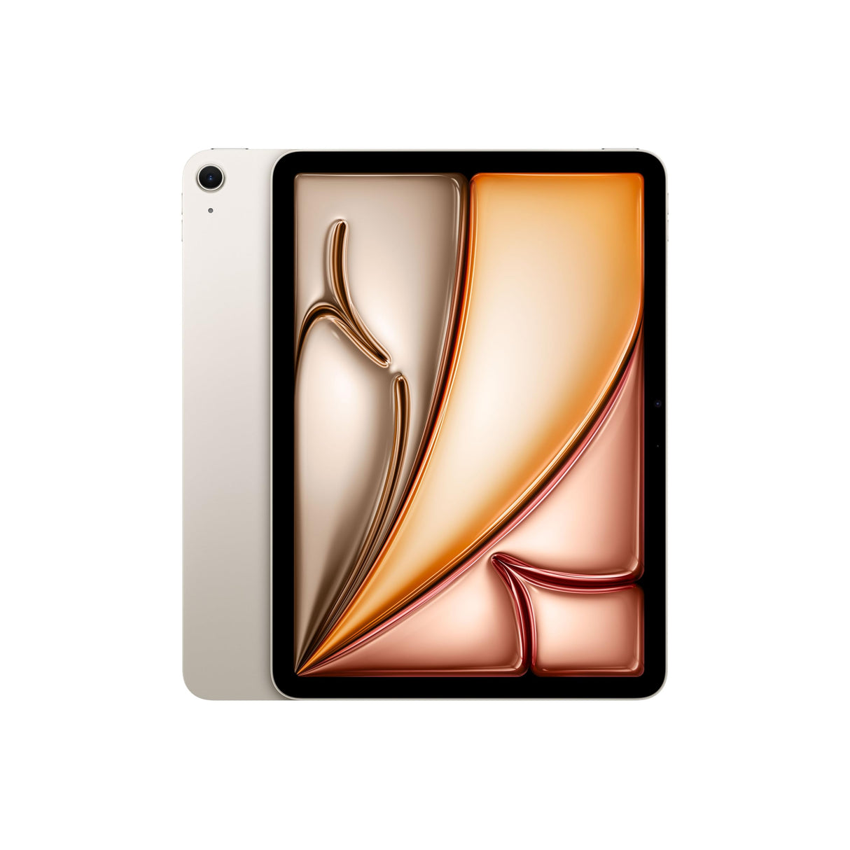 Apple iPad Air de 11 Pulgadas (M2): Pantalla Liquid Retina, 1 TB, cámara Frontal de 12 Mpx en Horizontal y cámara Trasera de 12 Mpx, Wi-Fi 6E, Touch ID, autonomía de Sol a Sol - Blanco Estrella