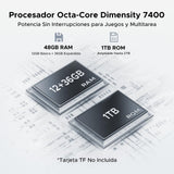 DOOGEE S200 Ultra 5G Movil Irrompible, 6,72" 48GB+1TB, 11000mAh/66W Android 15 Móvil Rugerizado, 5G Teléfono Móvil Resistente, 100MP/Dual SIMOTG/NFC