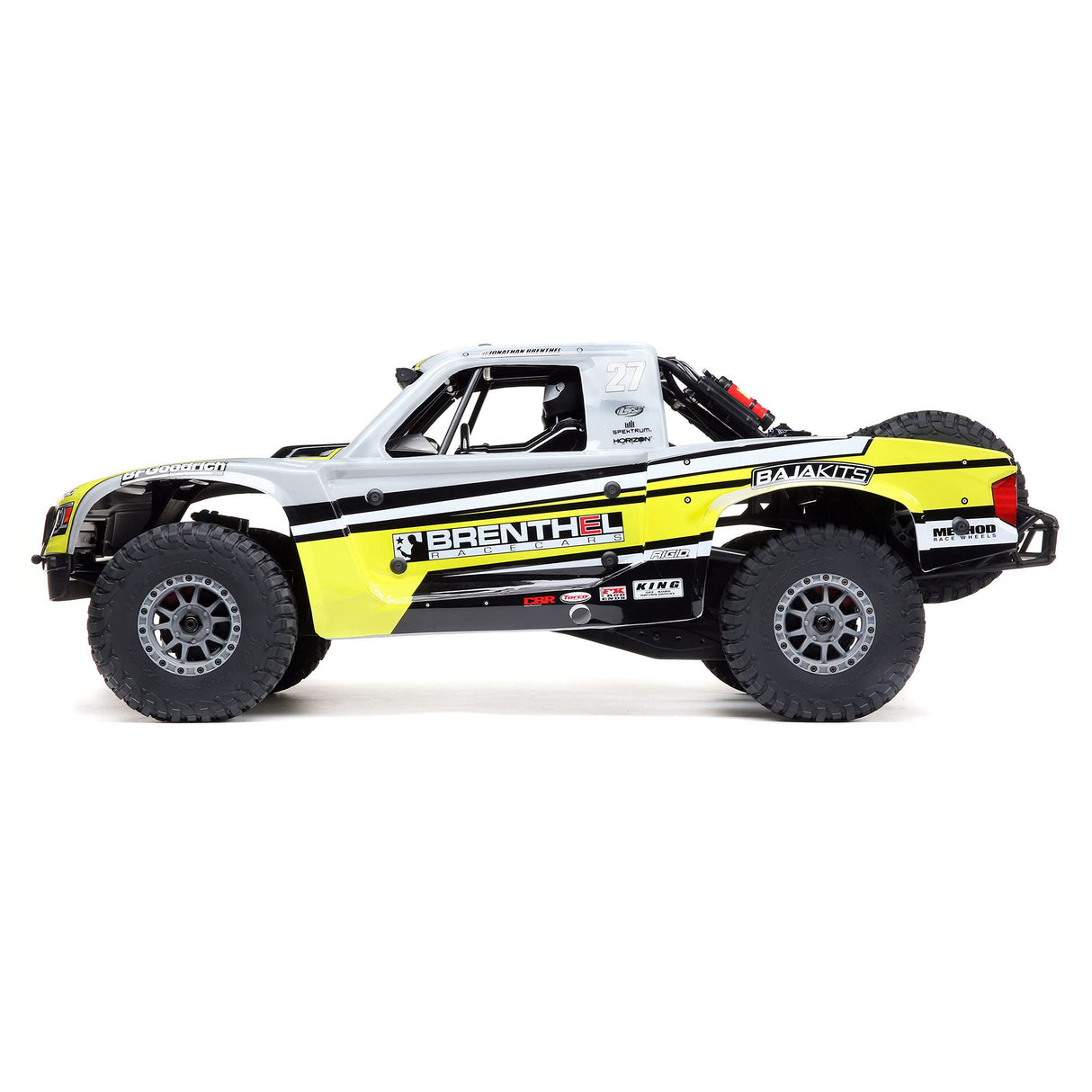 LOSI 1/6 Super Baja Rey 2.0 4X4 Desert Truck Brushless RTR, Brenthel