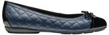 Geox D Annytah B, Ballet Flat Mujer, Azul Marino, Negro, 36 EU