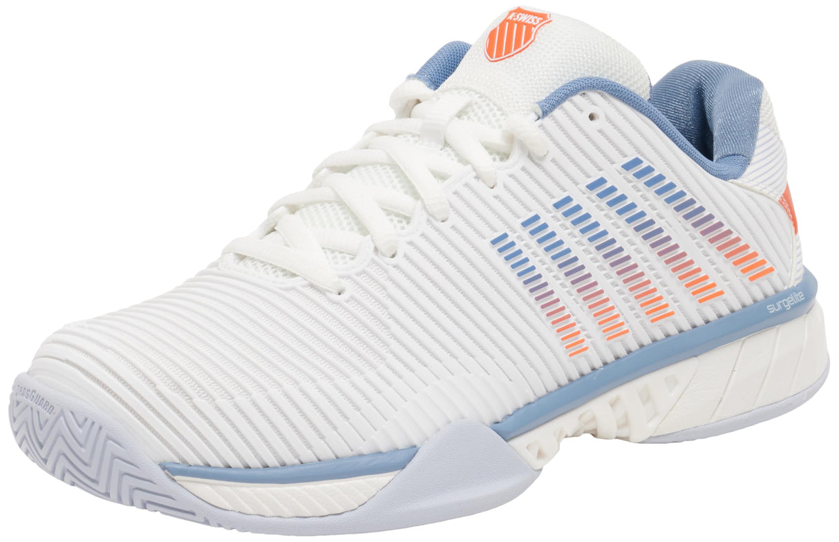 K-Swiss Hypercourt Express 2, Tenis Shoe Hombre, White Infnty Scrltibis, 45 EU