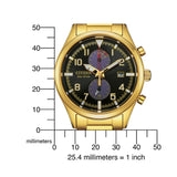 Citizen Reloj Cronógrafo para Hombres de Eco-Drive con Correa en Acero Inoxidable CA7022-87E